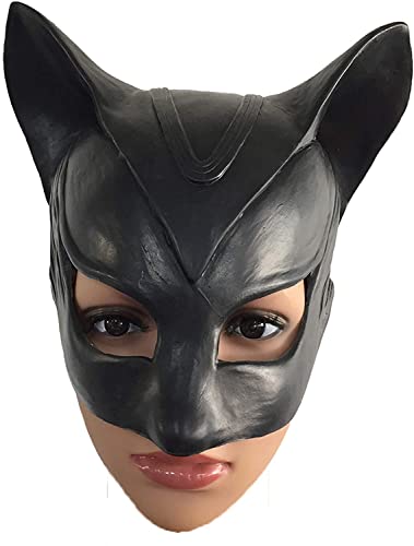 ZLCOS Masque de chat en latex pour femme - Accessoires de co