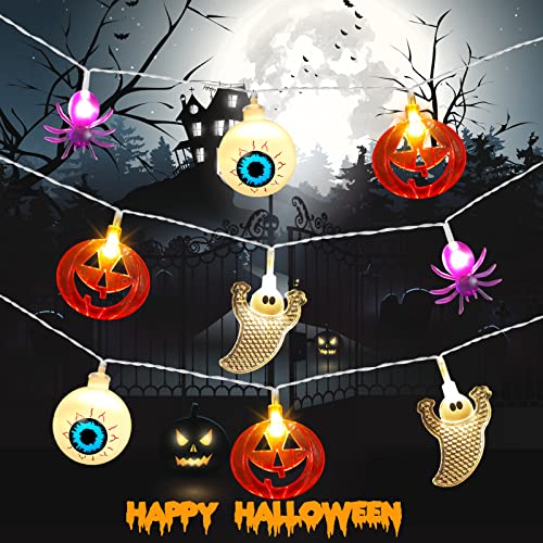 Guirlande lumineuse dHalloween - 20 LED - Décoration dHallow