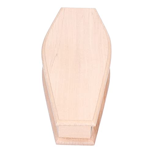 Accessoire de cercueil dHalloween, boîte de cercueil en bois
