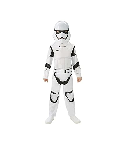 Déguisement Classique Storm Trooper 7-8 ans Blanc Noir