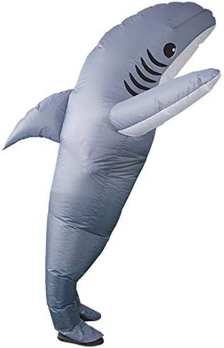 FXICH Costume de requin gonflable pour adulte - amusant - Co