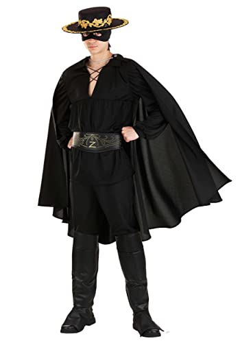 Adult Deluxe Zorro Fancy Dress Costume X-Large