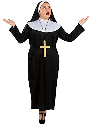 Funidelia | Déguisement Nonne pour Femme Taille XL ▶ Religie