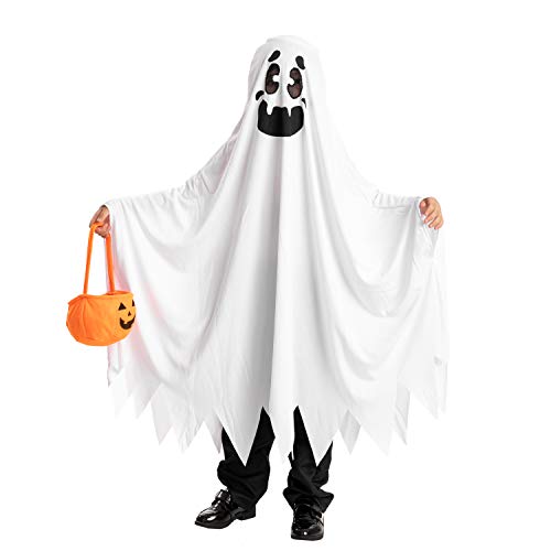 Ghost boo and friendly costumes for childrens Halloween ghos