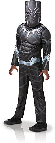 Rubie´s - Déguisement luxe Black Panther - Marvel Avengers, 