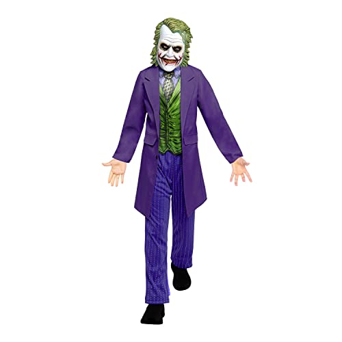 amscan Déguisement de Chevalier Noir Le Joker Taille Enfant 