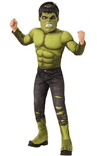 Rubie´s Déguisement Avengers Endgame Hulk, Taille S, 3-4 ans
