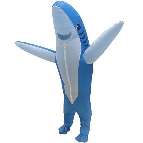 FXICH Costume Gonflable pour Adulte Costume Requin Gonflable