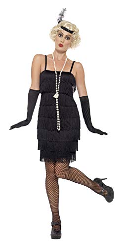 Smiffys Costume jeune fille délurée années 20 - Noir avec ro