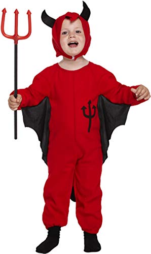 Henbrandt Diable Rouge Enfants Costume Déguisement Âge de 3 