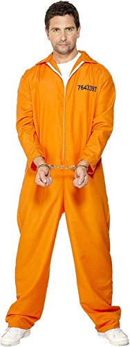 Smiffys Costume prisonnier en fuite - Orange- L