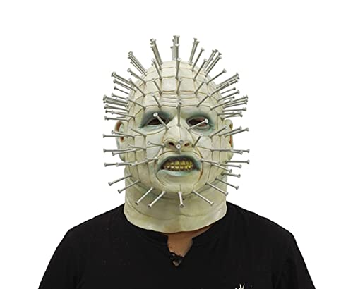 luoyipink Pinhead Mask Horreur Hellraiser Ghoulish Productio