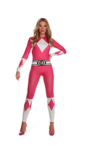 Morphsuits Costume Power Ranger Rose Déguisement Sous Licenc