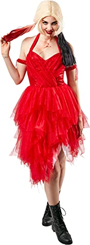 Rubies Costume Co - Déguisement Robe Rouge Harley Quinn Offi