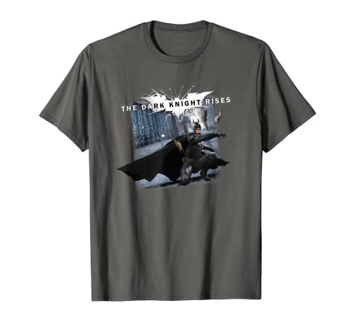 The Dark Knight Rises Batarang Throw T-Shirt