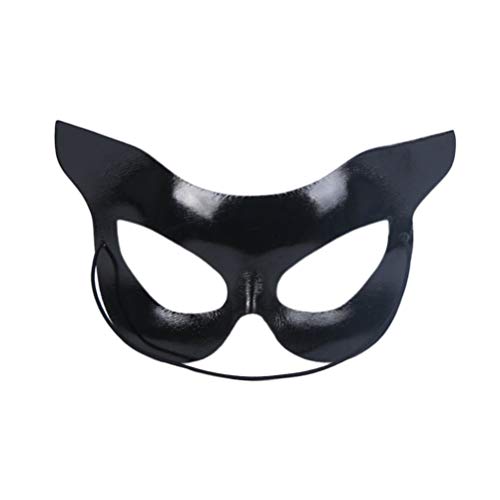 Holibanna masque de chat halloween demi-masque masque catwom