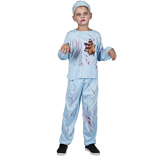 Générique Costume enfant Halloween chirurgien sanglant (dégu
