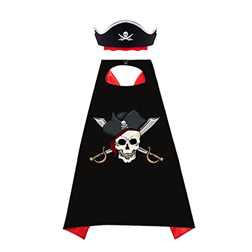 Cape de pirate enfant pour Costume dHalloween Vêtement de ca