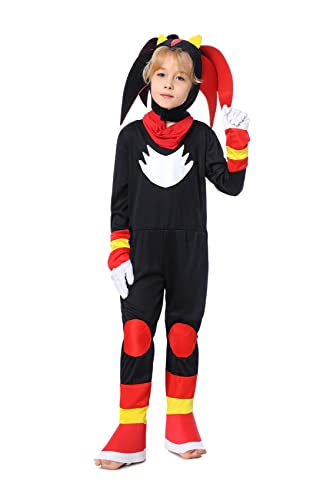 Churgigi Deguisement Sonic Costume Sonic Hedgehog Enfant pou