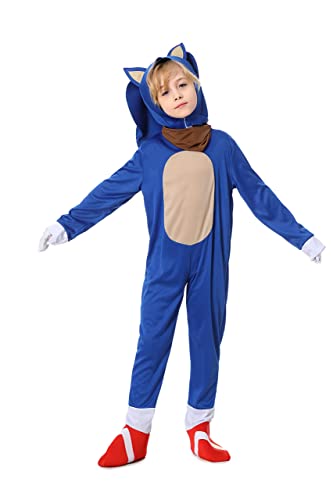 Enfants Deguisement Sonic Costume Shadow Hedgehog Costume wi