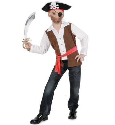 Carnaval Diable Costume de pirate de cambrioleur de corsaire