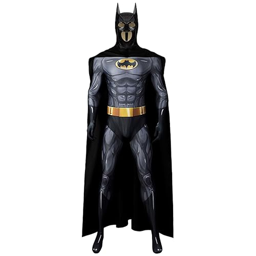 DTREEL Deguisement Batman Adulte，Costume Batman Dark Knight