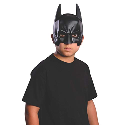 RUBIES - DC officiel - BATMAN - Masque noire PVC pour enfant