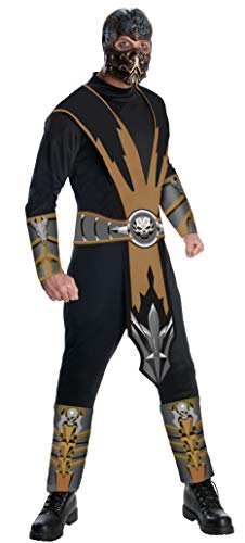 Rubie´s Costume avec masque Scorpion Mortal Kombat pour homm
