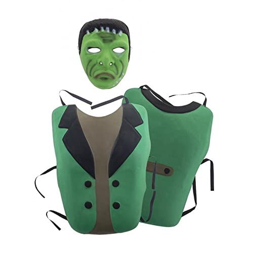 Plastron Frankenstein + Masque Taille : 10/12 ans (138 à 150