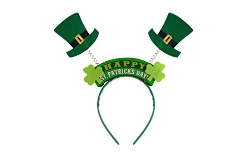St Patricks Day Headband With Leprechaun Hats Fancy Dress Ac