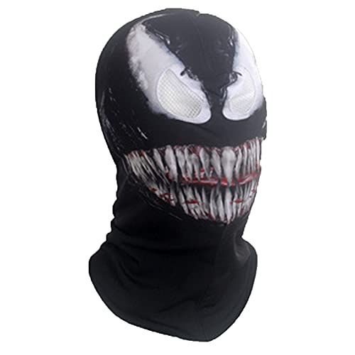 Enfants Masques Venom Spiderman Plein Visage Tête Couvrant S