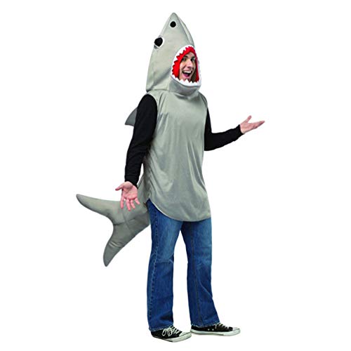 U/A Costume Requin Adultes Déguisement de Requin Outfit pour
