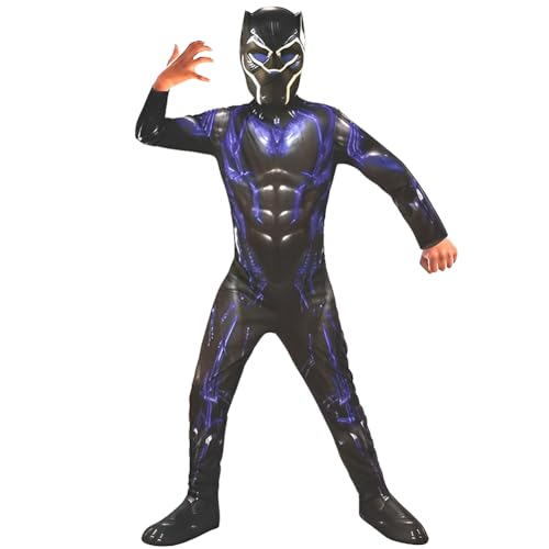 GDFJBG Black Panther Deluxe Childs Costume Black Panther Cla