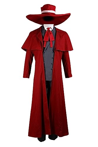 Anime Hellsing Alucard Costume de cosplay long manteau avec 