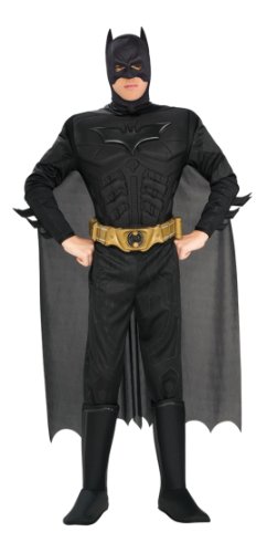 RUBIES - Déguisement Homme BATMAN - Bat Costume - Noir, Mult