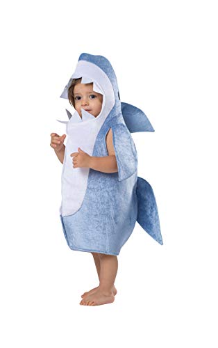 Dress Up America Costume Deluxe Monsieur le Requin Bleu Ciel