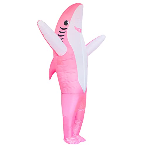 Silom Costume Gonflable Requin Adulte Halloween Déguisement 
