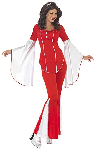 Smiffys Costume de Super Trooper, rouge, avec haut et pantal