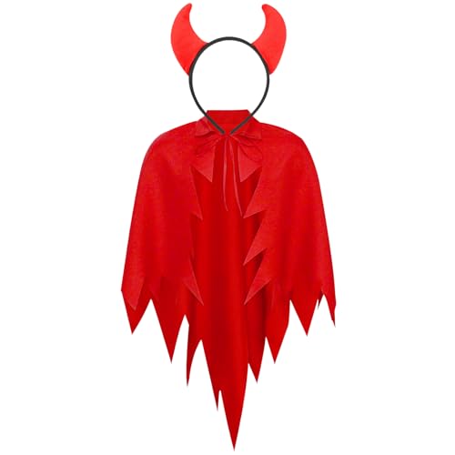 Déguisement de Diable, Costume Halloween Diable Femme, Oreil