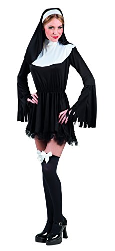 Boland 83817 adulte Nonne Sexy Costume – Noir