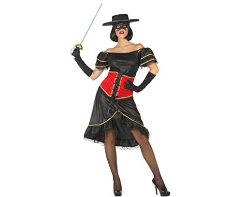 Atosa Déguisement Zorro Femme Bandit