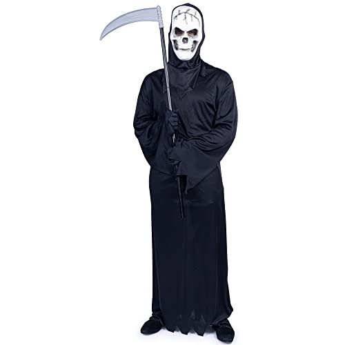 Dress Up America Grim Reaper Costume pour jeu de rôle - Ense