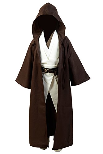 Fuman Kenobi Costume de chevalier Cosplay Jedi pour enfant M