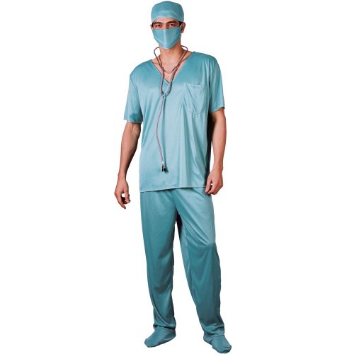 Déguisement costume Homme - Chirurgien Urgences - Taille XL