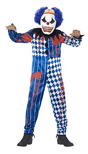 Smiffys Costume clown sinistre deluxe, avec combinaison, mas