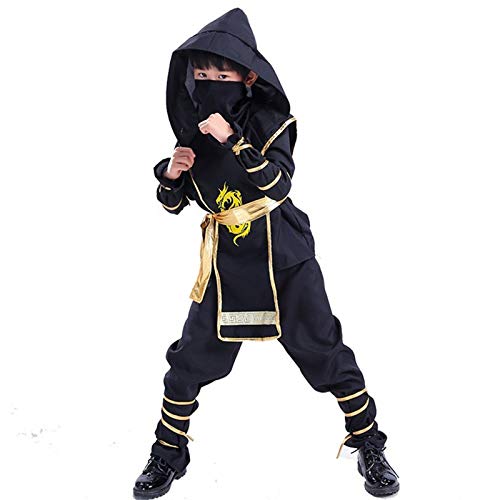 Amycute Deguisement Ninja Fille Garcon Cosplay Anime Costume
