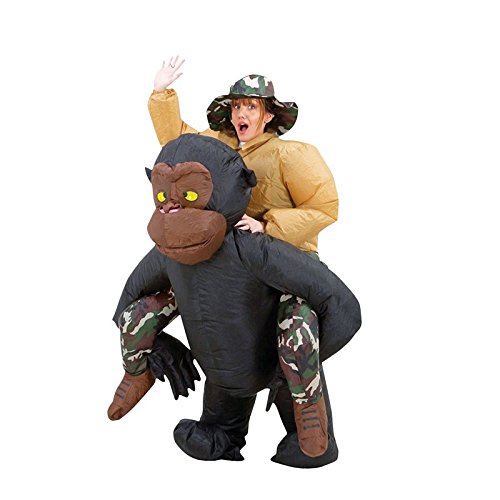 Déguisement Gonflable Singe | Costume Gonflable Gorille | Qu