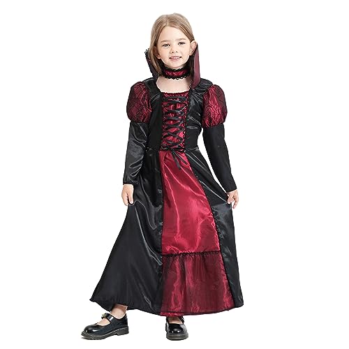 Déguisement Vampire Fille - Costume de Déguisement Comtesse 