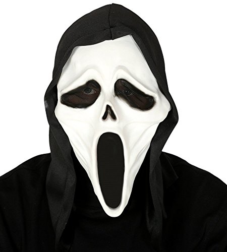Guirca Scream Ghostface Masque en Latex avec Capuche