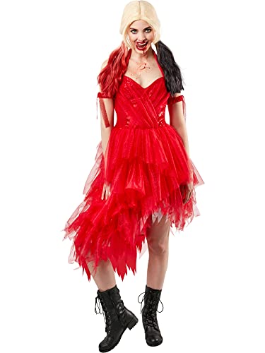Rubies Costume Co - Déguisement Robe Rouge Harley Quinn Offi